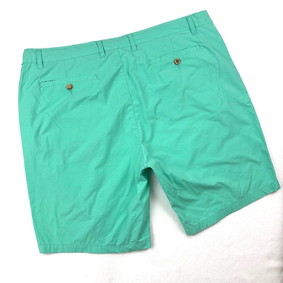 Taylor Vintage Turquoise Hybrid 9" Drawstring Men Stretch Walking Short Size 42 - Picture 4 of 13